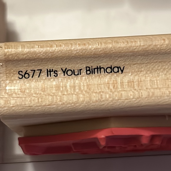 It’s your birthday S677 stamp set - Picture 8 of 8